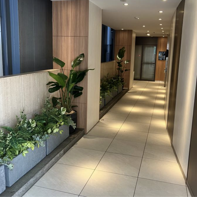 エントランス改修後