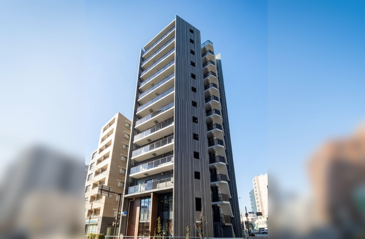 東京都新宿区の事例 リージア曙橋外観