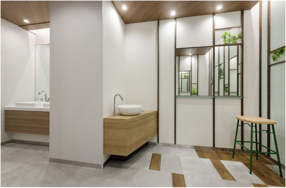 改修後の洗面台