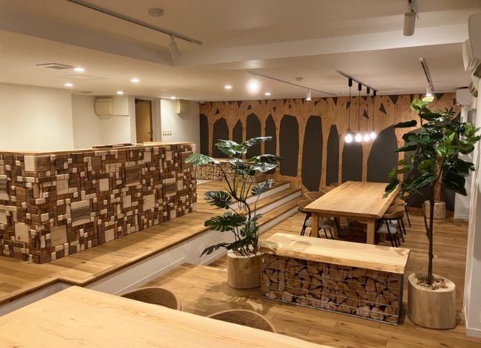 O-Hive中央林間・ラウンジ内装
