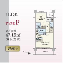 1LDK TYPE F