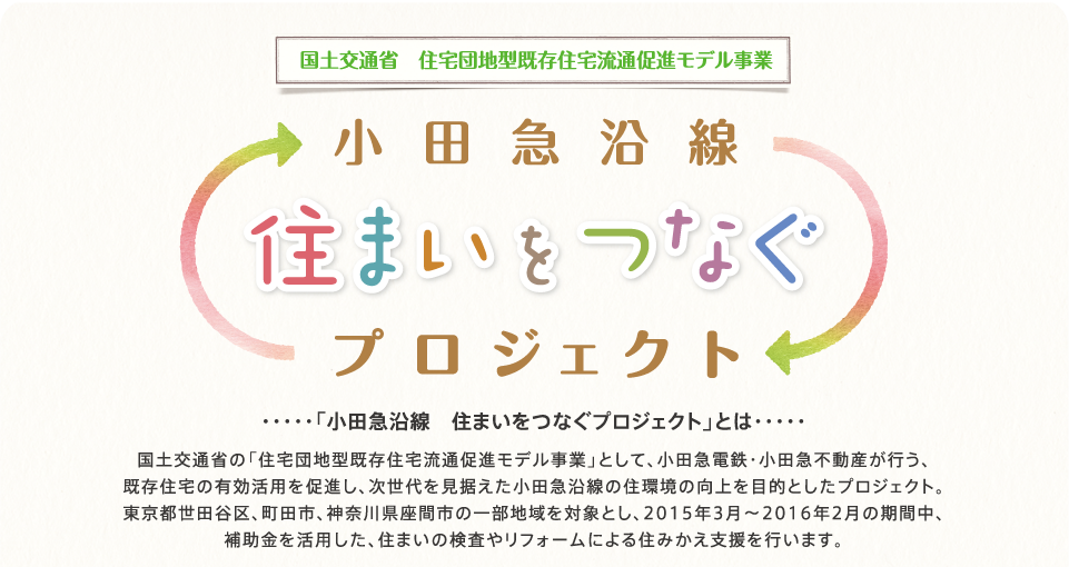 小田急沿線住まいをつなぐPROJECT